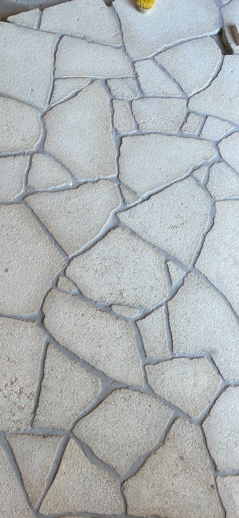 Andes Crazy Paving installed